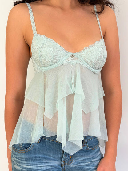 2000s fairy babydoll top