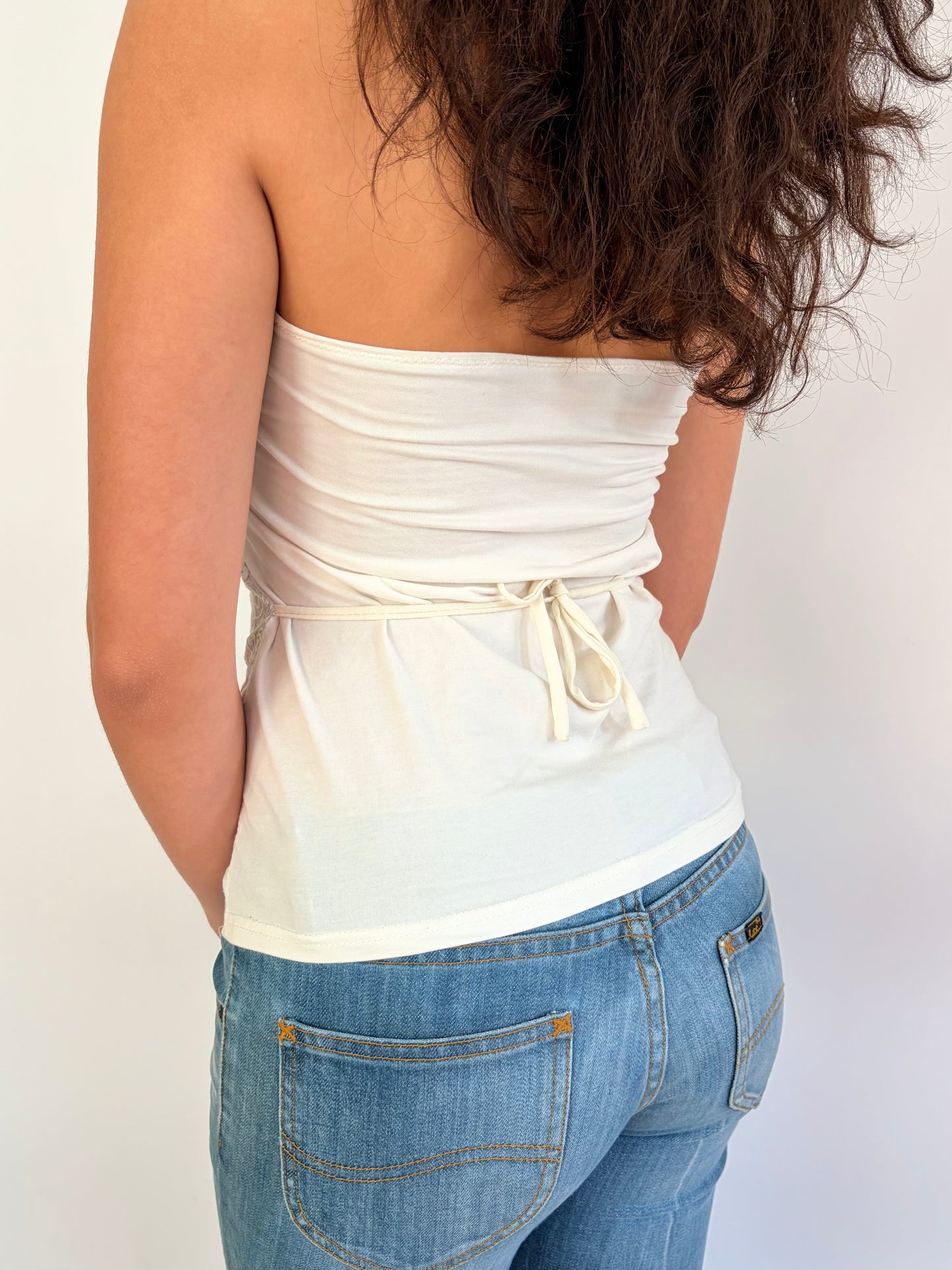 2000s inspired fairy strapless