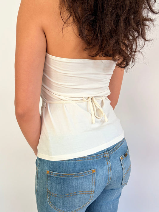 2000s inspired fairy strapless