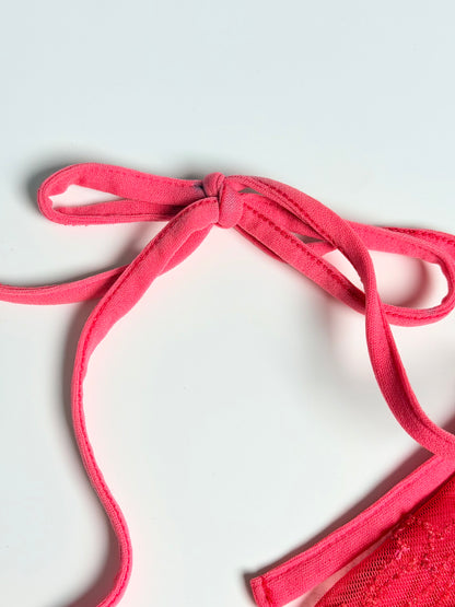 2000s coral rare pinterest beaded cami